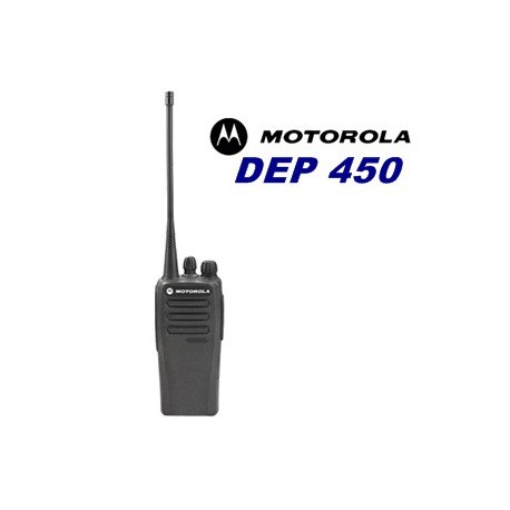 Radio portátil análogo Motorola DEP450 32 Ch 4 Watts UHF/VHF